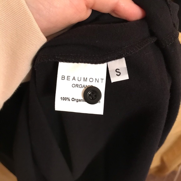 NWT Beaumont Organic Ruth Dress in Black - Picture 10 of 11